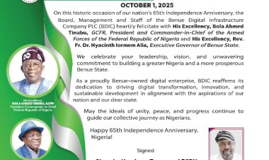 Celebrating Nigeria At 65, October 1, 2025