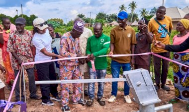 Communities Hail Francisca Ordega For Water Projects