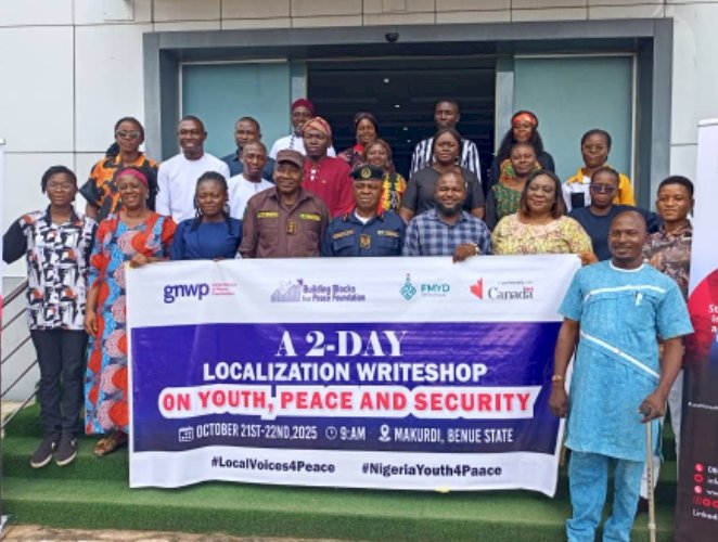BBFORPEACE Organises Youth, Peace,Security Writeshop in Benue