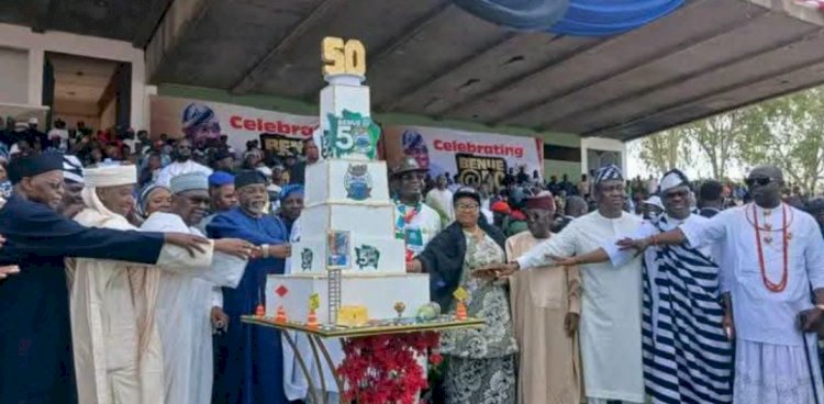 Tinubu Celebrates Benue At 50